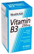 Vitamin B3 Niacinamid 90 tabletter