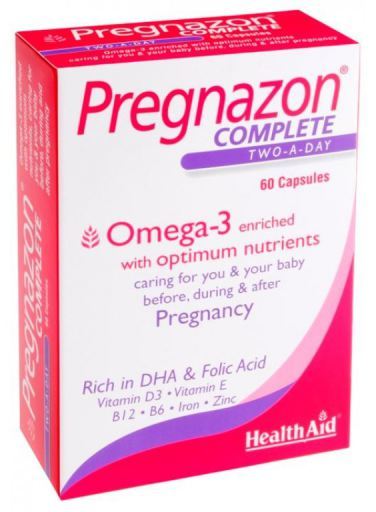 Pregnazon Komplett med DHA 60 tabletter