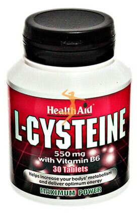 L-cysteinaminosyra 60 tabletter