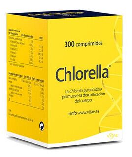 Vitae Chlorella kosttillskott 200 ml 300 tabletter