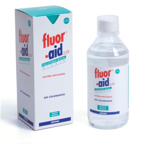 Fluorhjälp 0,05 col 500 ml