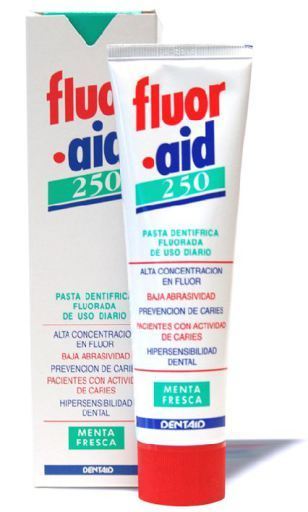 Fluorhjälpmedel 250 tandkräm 100 ml