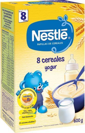 Gruel 8 Spannm&aring;l med yoghurt 600 g