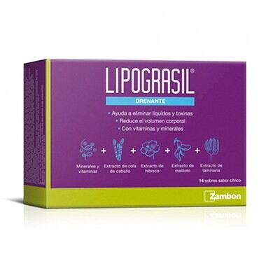 Lipograsil Dränering 14 dospåsar