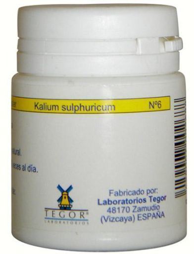 Laboratorios Tegor Kaliumsulfat av kalium d6 tegorsal N6