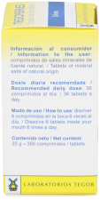 Silicea vitamin d6 tegorsales Nº11 350 tabletter