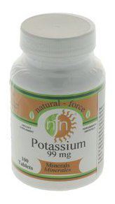 Nutriforce Potasio 99 mg 100 tabletter