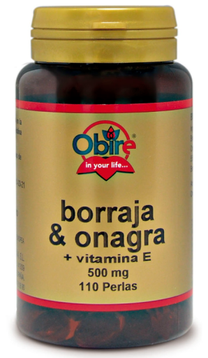 Obire Gurk&ouml;rt och nattljus 500 mg 110 p&auml;rlor