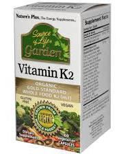 NaturesPlus Vitamin K2 Garden - 60 kapslar