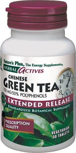 NaturesPlus &Ouml;rtaktiva kinesiskt gr&ouml;nt te - 30 tabletter