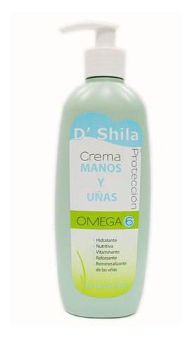 D'Shila Cream Hands And Nails Omega-6 250 ml