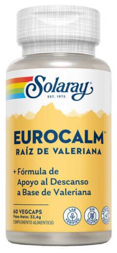 Solaray Eurocalm 60 vegetabiliska kapslar