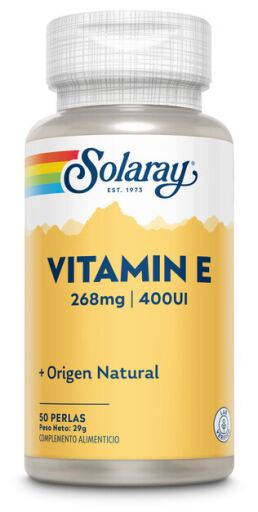 Solaray E-vitamin 50 p&auml;rlor