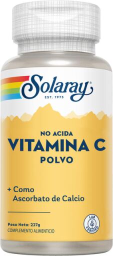 Solaray C-vitamin, icke-sur, kristallin potens 227 gr