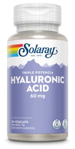 Solaray Hyaluronsyra 60 mg 30 kapslar