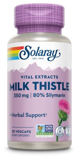 Solaray Mariatistel 30 vegetabiliska kapslar