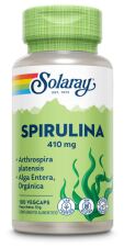 Spirulina 410 mg 100 vegetabiliska kapslar