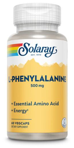 Solaray L-fenylalanin 500 mg 60 kapslar