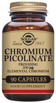 Gtf Chromium Picolinate utan jäst 100 mcg 90 Komp