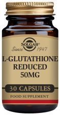 Reducerad L-Glutation 50 mg 30 Vegetabiliska kapslar