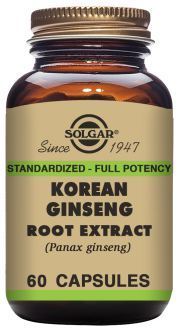 Solgar Koreansk ginsengrotextrakt 60 gr&ouml;nsakskapslar