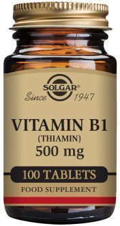 Solgar Vitamin B1 500 mg 100 tabletter