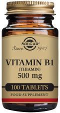 Vitamin B1 500 mg 100 tabletter