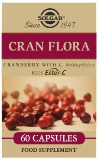Cran Flora med Probiotics Plus Ester-C 60 grönsakskapslar