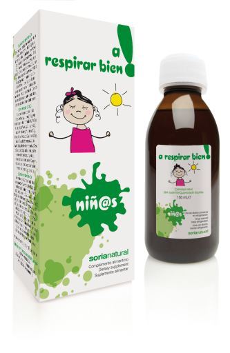 Soria Natural Barnsirap f&ouml;r att andas bra