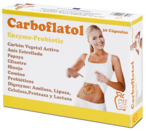 Dis Carboflatol 30 kapslar