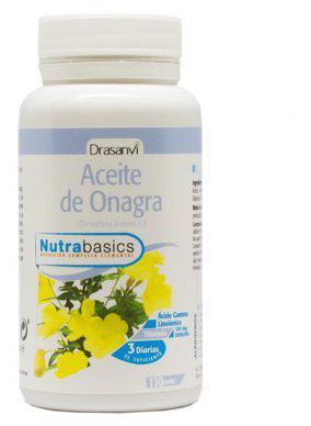 Drasanvi Nutrabasics - Primrose Oil 515 mg kv&auml;ll. 200 p&auml;rlor