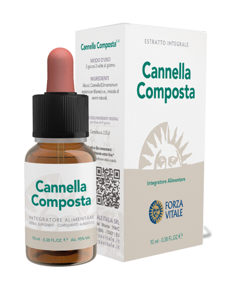 Forza Vitale Compound Cinnamon Silver Spagyric Metal 10 ml