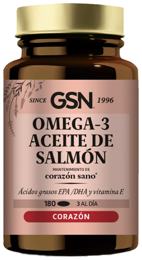 GSN Lax+Omega 3+Vit.e 180 P&auml;rlor 500 mg.