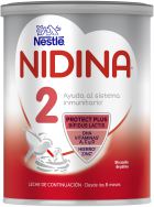 Fortsättningsmjölk Nidina 2 Premium 800 gr