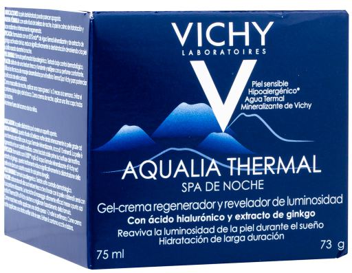 Aqualia Thermal Spa Night Gel Anti-Fatigue Cream 75 ml