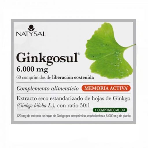 Natysal Ginkgosul 60 kapslar