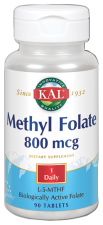 Metylfolat 800 mcg 90 tabletter