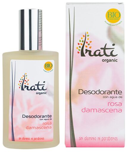 Irati Organic Ekologisk Damask Rose Deodorant 100 ml