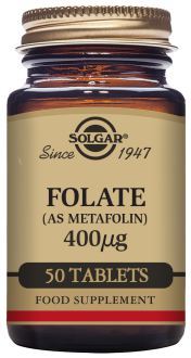Folat 400 mcg 50 tabletter