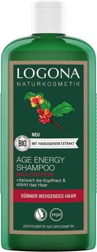 Logona Age Energy Ekologiskt koffeinschampo 250 ml