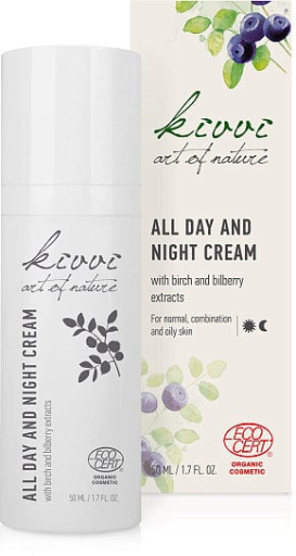 Anti-Aging Cream Day And Night With Birch And Blueberry. 50ml