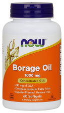 Borage Oil 1000 mg 60 Softgels