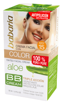 BB Cream Aloe Vera Ansiktskräm SPF 15 50 ml