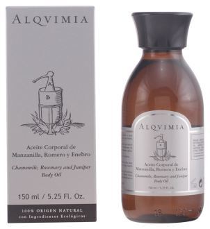 Alqvimia Kroppsolja kamomill, rosmarin & enb&auml;r 150 ml