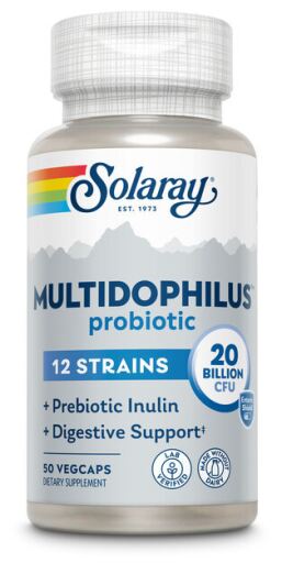 Solaray Multidophilus 12-20 miljarder 50 vegetabiliska kapslar