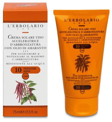 Tan Accelerating Facial Sun Cream SPF 10 75 ml