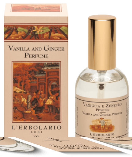 L'Erbolario Vanilj och ingef&auml;ra parfymvatten 50 ml