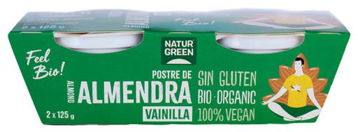 Naturgreen Mandel-vaniljdessert Bio 2 x 125 g