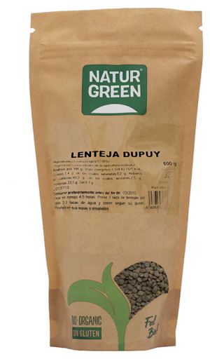 Naturgreen Ekologiska dupuy-linser 500 g