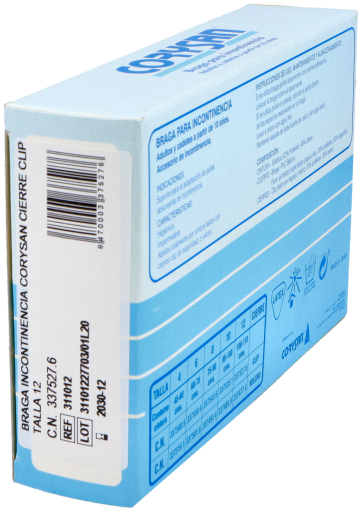 Plast Clip Inkontinens Trosa T-12